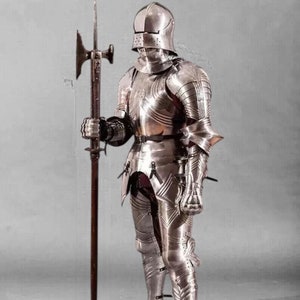Medieval Gothic Knight Suit Of Armor Crusader Combat Wearable Full Body Armor-Best Gift