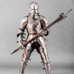 Medieval Gothic Knight Suit Of Armor Crusader Combat Wearable Full Body Armor-Best Gift