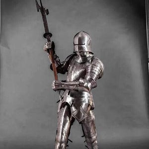Medieval Gothic Knight Suit Of Armor Crusader Combat Wearable Full Body Armor-Best Gift