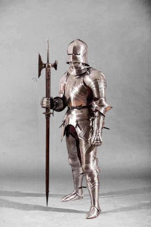 Medieval Gothic Knight Suit Of Armor Crusader Combat Wearable Full Body Armor-Best Gift