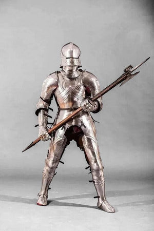 Medieval Gothic Knight Suit Of Armor Crusader Combat Wearable Full Body Armor-Best Gift