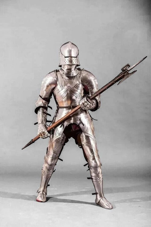 Medieval Gothic Knight Suit Of Armor Crusader Combat Wearable Full Body Armor-Best Gift