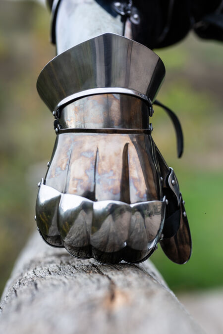 Spring steel gauntlets “Dark Wolf”