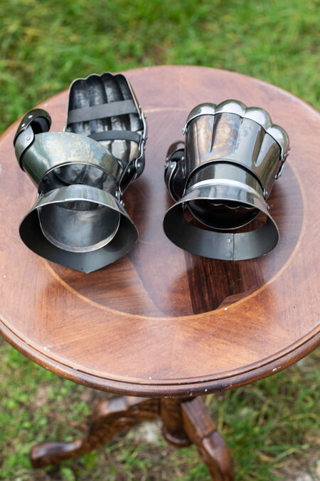 Spring steel gauntlets “Dark Wolf”